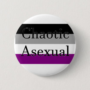 Macaron Rond 5 Cm Asexuel chaotique