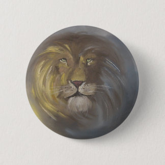 Macaron Rond 5 Cm Aslan - lion