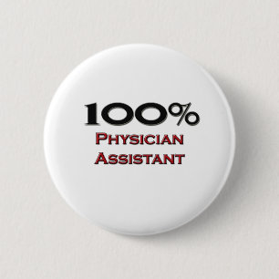 Macaron Rond 5 Cm Assistant de médecin de 100 pour cent