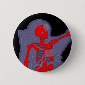 Macaron Rond 5 Cm Astronaute squelettique