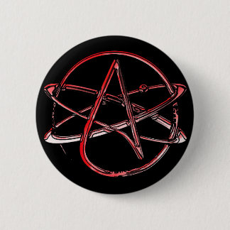 Macaron Rond 5 Cm Athéisme pour tout le bouton