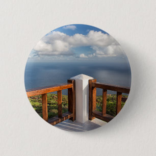 Macaron Rond 5 Cm Atlantic Ocean