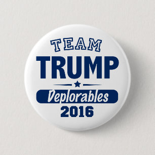 Macaron Rond 5 Cm Atout Deplorables d'équipe
