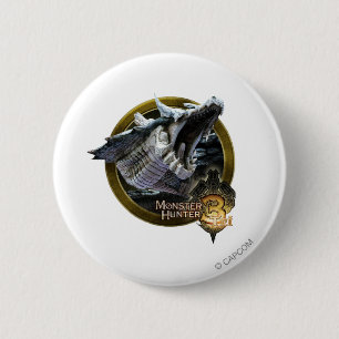 Macaron Rond 5 Cm Attaque de Lagiacrus !