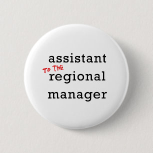 Macaron Rond 5 Cm (Au) directeur régional adjoint