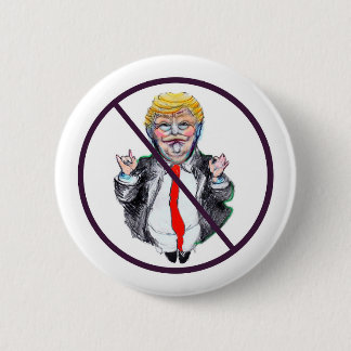 Macaron Rond 5 Cm Aucun bouton Trump