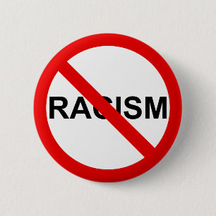 MACARON ROND 5 CM AUCUN RACISME