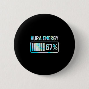 Macaron Rond 5 Cm Aura Énergie 67 67 Six Sept Mème