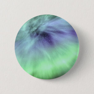 Macaron Rond 5 Cm Aurora Borealis