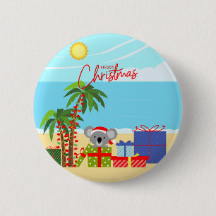 Macaron Rond 5 Cm Australie Noël