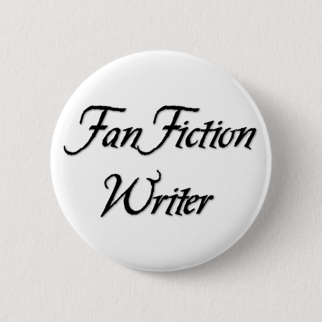 Macaron Rond 5 Cm Auteur de fiction de fan (Devant)