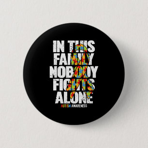 Macaron Rond 5 Cm Autism