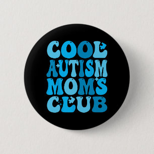 Macaron Rond 5 Cm Autisme Moms Club Sensibilisation sur l'autisme Ma