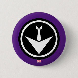 Macaron Rond 5 Cm Avengers   Icône Hawkeye