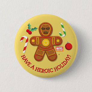 Macaron Rond 5 Cm Avengers Saisonniers Biscuit Iron Man