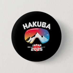Macaron Rond 5 Cm Aventure de ski et de snowboard Haku Japon 2025