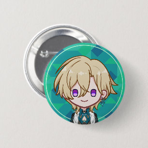 Macaron Rond 5 Cm Aventurine