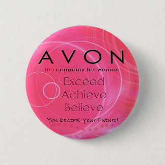 Macaron Rond 5 Cm AVON croient le bouton
