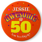 AWESOME 50 Anniversaire orange