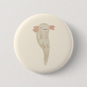 Macaron Rond 5 Cm Axolotl de flottement
