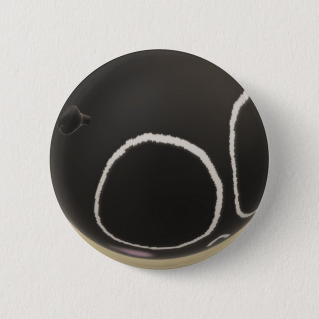 Macaron Rond 5 Cm B e e - (Devant)