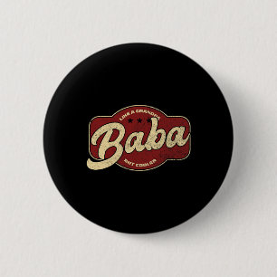 Macaron Rond 5 Cm Baba comme un grand-père mais plus cool - Baba ara