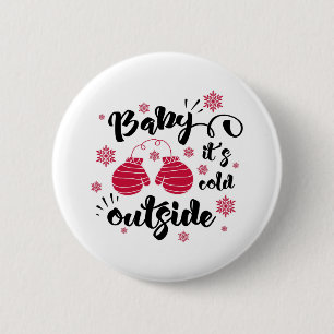 Macaron Rond 5 Cm Baby its cold outside cute mittens winter
