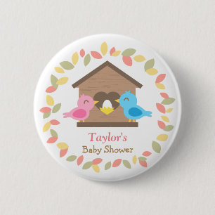 Macaron Rond 5 Cm Baby shower mignon d'oiseau de guirlande de