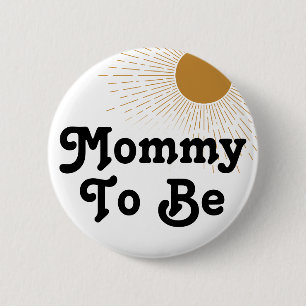Macaron Rond 5 Cm Baby shower Modifiable Mommy