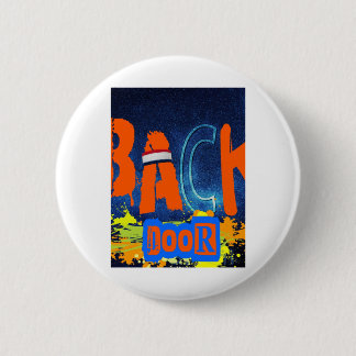 Macaron Rond 5 Cm “back Door Chemistry” Design Chiffon Top 