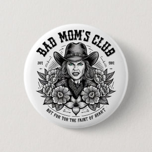 MACARON ROND 5 CM BAD MOM'S CLUB