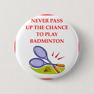 MACARON ROND 5 CM BADMINTON