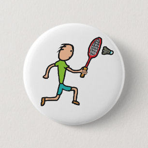 Macaron Rond 5 Cm Badminton
