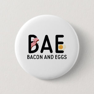 Macaron Rond 5 Cm BAE Bacon Et Oeufs