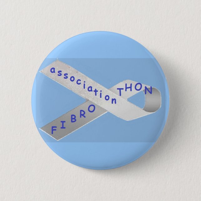 Macaron Rond 5 Cm bagde bleu (Devant)