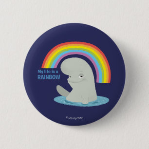 Macaron Rond 5 Cm Bailey   Ma vie est un arc-en-ciel