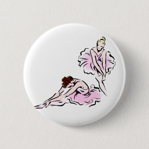 Macaron Rond 5 Cm Ballerinas