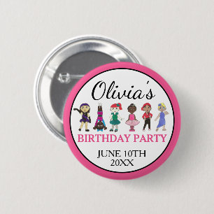 Macaron Rond 5 Cm Ballet Tap Jazz Acro Lyrique Danseur Anniversaire