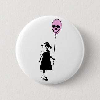 Macaron Rond 5 Cm Balloon Girl