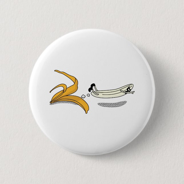 MACARON ROND 5 CM BANANA! (Devant)