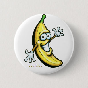 Macaron Rond 5 Cm Banane