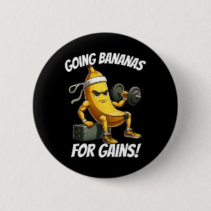 Macaron Rond 5 Cm banane faisant de l'exercice