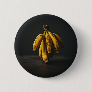 Macaron Rond 5 Cm Bananes debout pittoresques