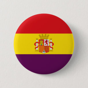 Macaron Rond 5 Cm Bandera de la República Española