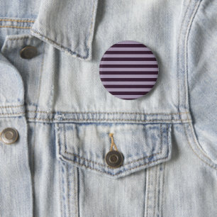 Macaron Rond 5 Cm Bandes pourpres personnalisables