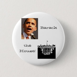 Macaron Rond 5 Cm Barack la Chambre ! bouton