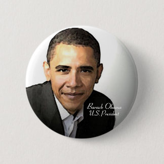 Macaron Rond 5 Cm Barack Obama