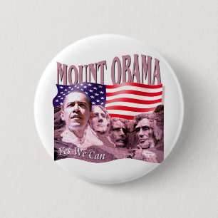Macaron Rond 5 Cm Barack Obama