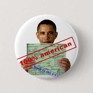 Macaron Rond 5 Cm Barack Obama 2012