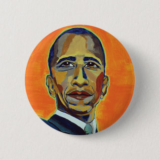Macaron Rond 5 Cm Barack Obama - bouton